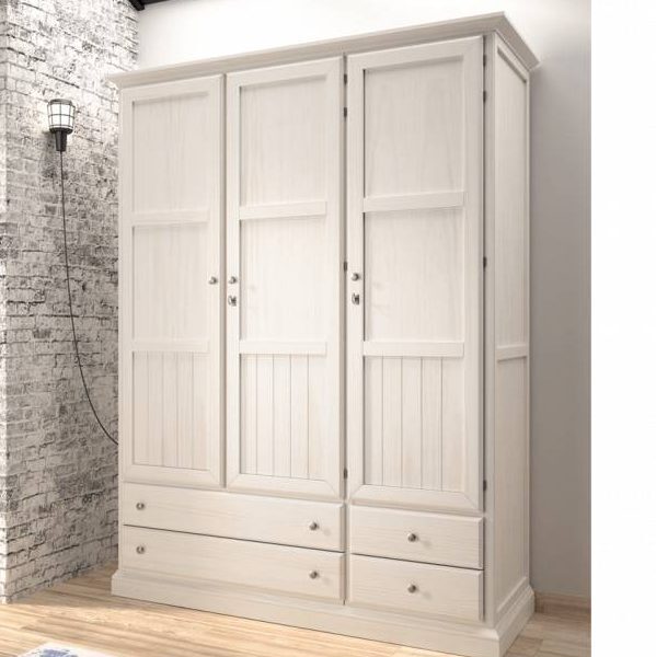 Wardrobe 3 doors and 4 drawers e1629658295450 599x600