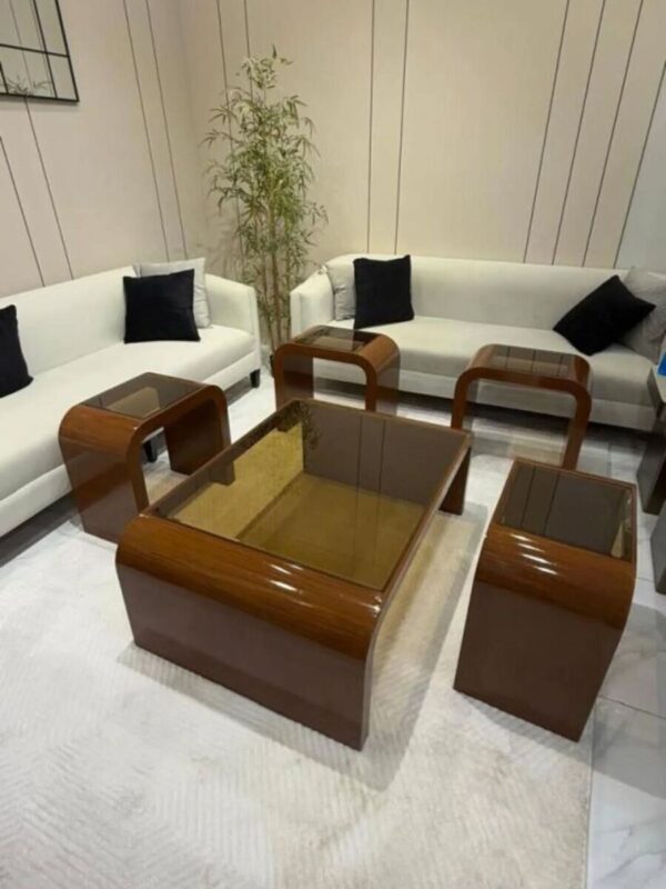 طقم طاولات ٥ قطع