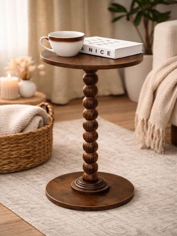 طاولة جانبية حلزون