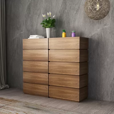 Pt34018096 grey wood storage cabinets chest of drawer living room melamine wood furniture
