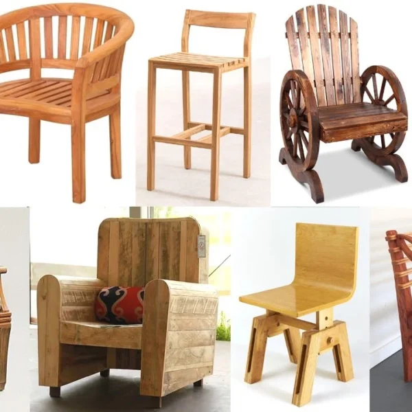 كراسي الخشب 600x600
